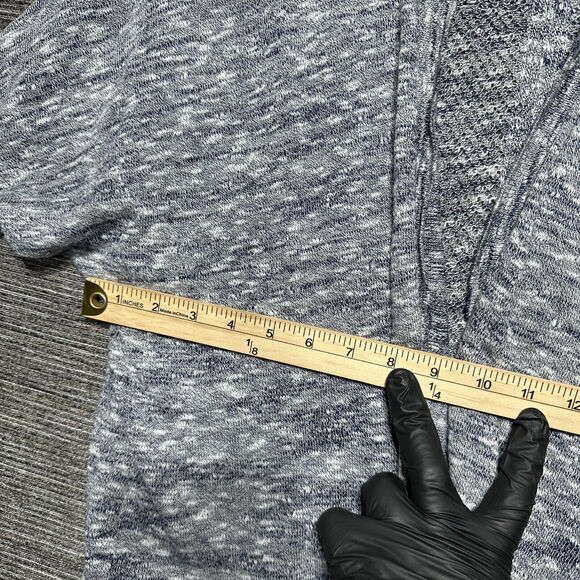 Soho Cardigan Sweater Women's M Blue Light Knit - Picture 9 of 12